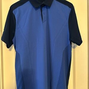 Men's Blue Under Armour Golf Shirt